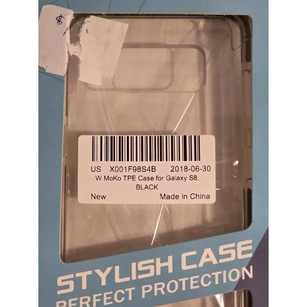Moko Clear TPE Case for Samsung Galaxy S8 | Cellphone Case - Clear